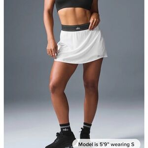 NWT Alo Match Point Tennis Skirt